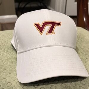 Nike‎ Virginia Tech Hokies Hat Legacy91 Adjustable Golf Cap White